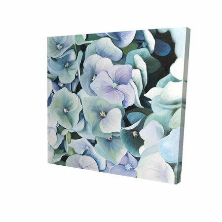 BEGIN HOME DECOR 16 x 16 in. Hydrangea Plant-Print on Canvas 2080-1616-FL147